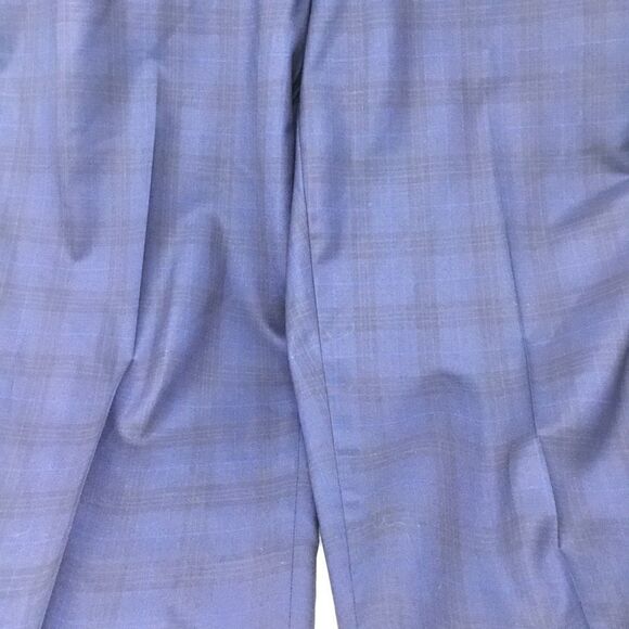 Italian Wool Super 150’s Check Dress Pants (G5) - Picture 3 of 7